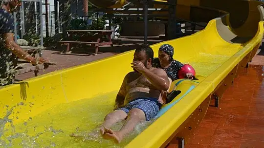 Aquapark'ta eğlencenin suyunu çıkardılar