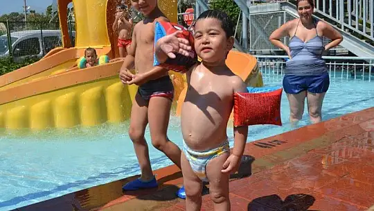 Aquapark'ta eğlencenin suyunu çıkardılar