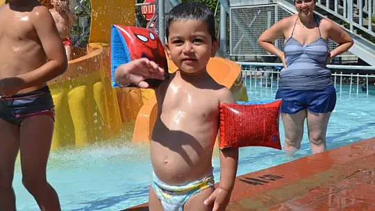 Aquapark'ta eğlencenin suyunu çıkardılar