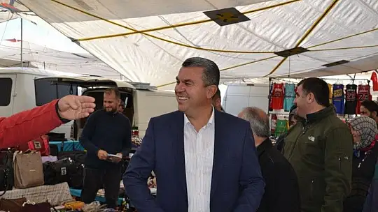 Başkan Adayı Çalhan Esnaf İle Buluştu