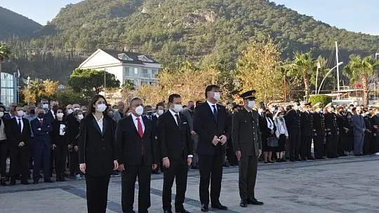 Fethiye'de 10 Kasım