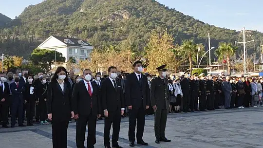 Fethiye'de 10 Kasım