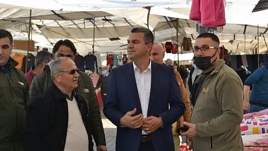 Başkan Adayı Çalhan Esnaf İle Buluştu