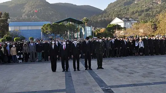 Fethiye'de 10 Kasım