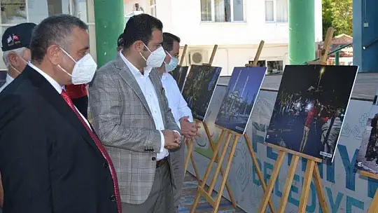 15 Temmuz 'Türkiye Geçilmez' Konulu Resim Sergisi Açıldı