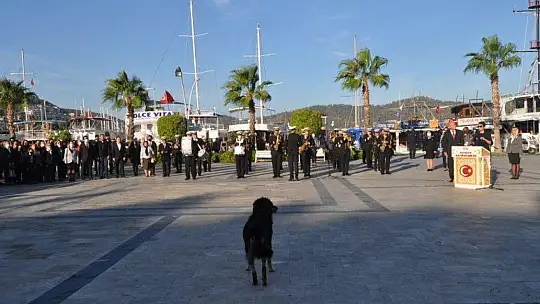 Fethiye'de 10 Kasım