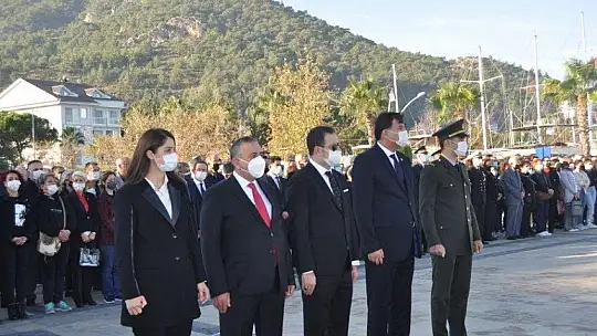 Fethiye'de 10 Kasım