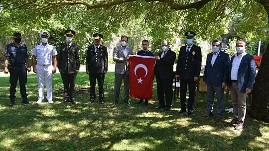 Kaymakam Fırat'tan, 15 Temmuz Gazisi Aybey'e ziyaret