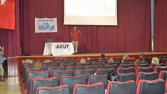 Afet bilinçlendirme semineri düzenlendi