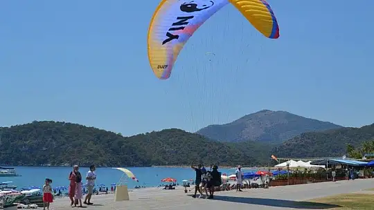 Kaçak yapılan yamaç paraşütüne dikkat!