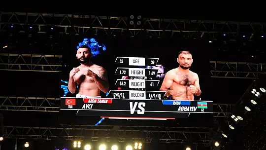 Fethiye WBC profesyonel boks gecesinde Kubilay Alcu gümüş kemeri kazandı