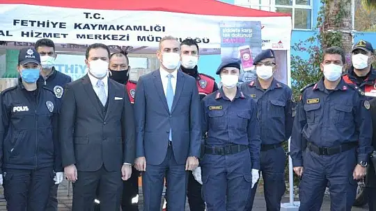 Kaymakam Fırat'tan stant ziyareti