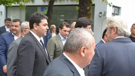 Başkan Karaca'dan DP Genel Başkanı'na karşılama töreni