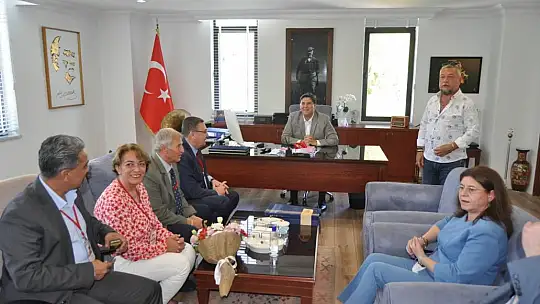 EGF Yönetim Kurulu'ndan Başkan Karaca'ya ziyaret