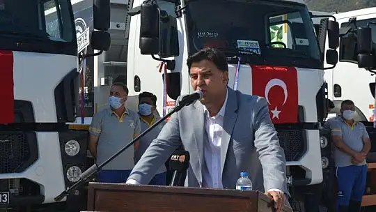 Fethiye Belediyesi araç filosuna 38 adet yeni araç kattı