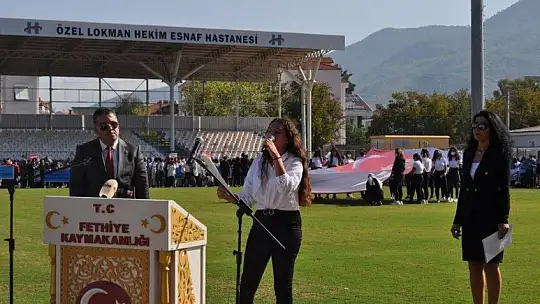 Fethiye'de Cumhuriyet Bayramı Coşkuyla Kutlandı