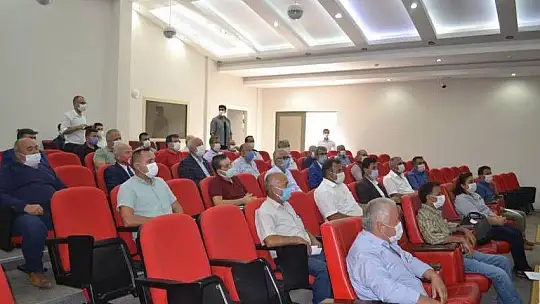 KAYMAKAM FIRAT, MUHTARLARI DİNLEDİ