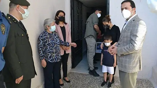 Kaymakamdan Şehit Ailelerine Bayram Ziyareti