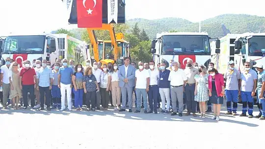 Fethiye Belediyesi araç filosuna 38 adet yeni araç kattı