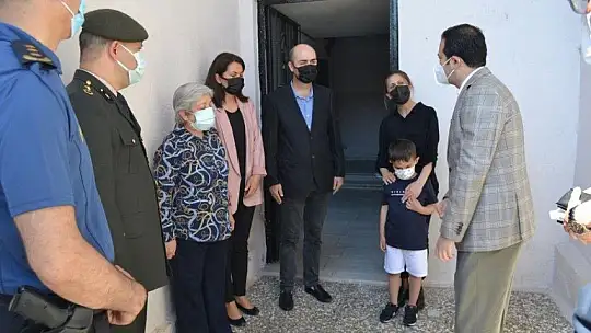 Kaymakamdan Şehit Ailelerine Bayram Ziyareti