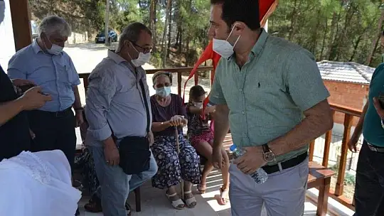 Kaymakam Fırat, 'Şehit Fuat Demir Belenpınar Cami'nde incelemelerde bulundu