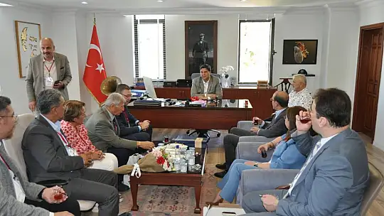 EGF Yönetim Kurulu'ndan Başkan Karaca'ya ziyaret