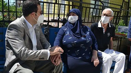 Kaymakamdan Şehit Ailelerine Bayram Ziyareti