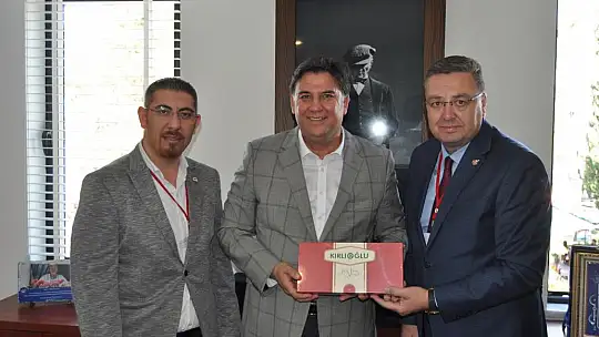 EGF Yönetim Kurulu'ndan Başkan Karaca'ya ziyaret