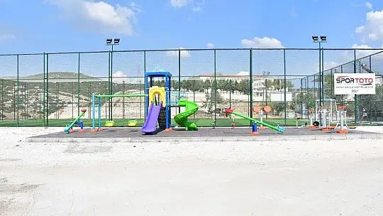 Yatağan Belediyesi'nden 16 noktada çocuk oyun grubu