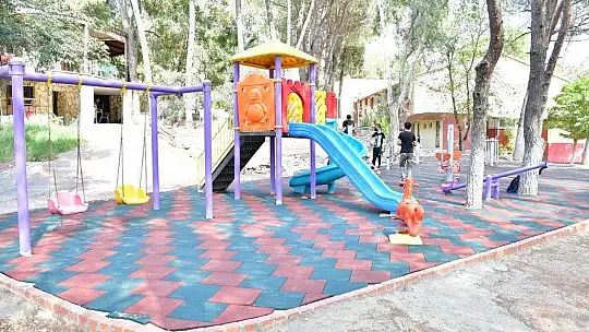 Yatağan Belediyesi'nden 16 noktada çocuk oyun grubu