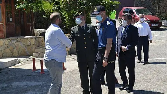 Kaymakamdan Şehit Ailelerine Bayram Ziyareti