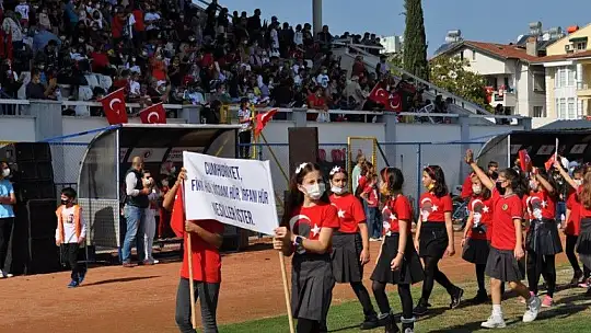 Fethiye'de Cumhuriyet Bayramı Coşkuyla Kutlandı