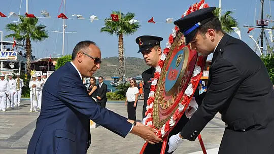 30 Ağustos Zafer Bayramı Fethiye'de Törenle Kutlandı