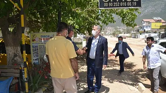 AK Parti MKYK Üyesi Hıdır, Ölüdeniz esnaflarını ziyaret etti