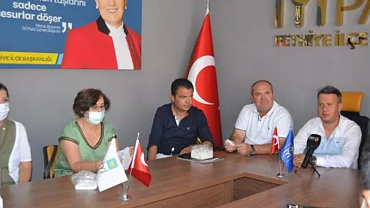 Zeybekoğlu'ndan İYİ Parti Fethiye İlçe Binasına ziyaret