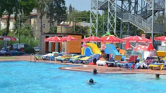 Aquapark'ta eğlencenin suyunu çıkardılar
