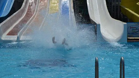 Aquapark'ta eğlencenin suyunu çıkardılar