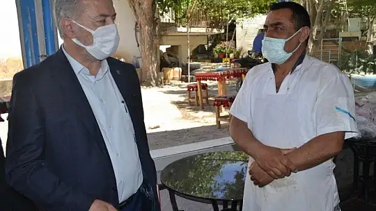 AK Parti MKYK Üyesi Hıdır, Ölüdeniz esnaflarını ziyaret etti