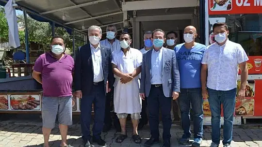 AK Parti MKYK Üyesi Hıdır, Ölüdeniz esnaflarını ziyaret etti