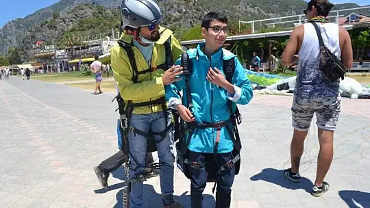 Özel öğrencilere çifte adrenalin yaşatıldı