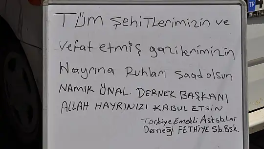 Doğu, Şehitlerimizin Ruhuna Lokma Dağıttı