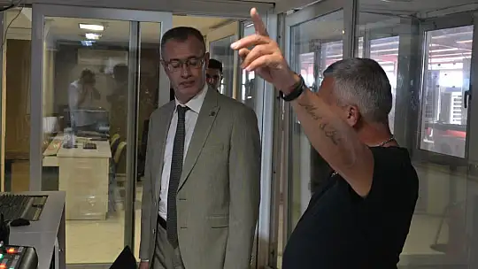 Kaymakam Ertaş SED Medya'yı Ziyaret etti