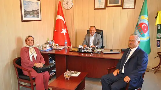 Çaylı'dan Başkan Karayiğit'e Ziyaret