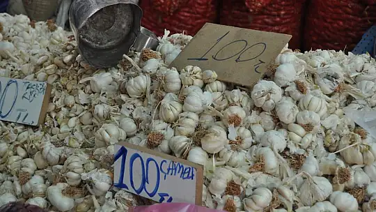 Fethiye'de sarımsağa enflasyon vurdu, kilosu 150 lira!