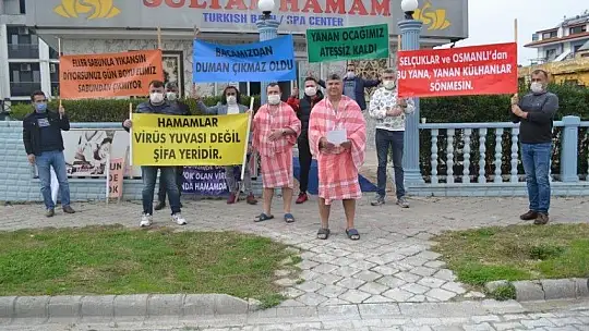 Hamam işletmecilerinden basın açıklaması