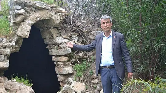 Mahallesindeki sarnıçların restore edilmesini istedi