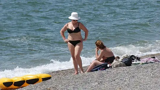 Çalış Plajı'nda çalışmalar devam ediyor