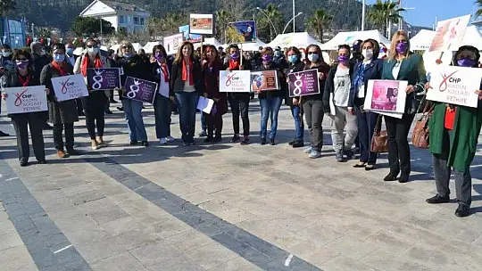 Kadınlar Günü Fethiye'de etkinliklerle kutlandı