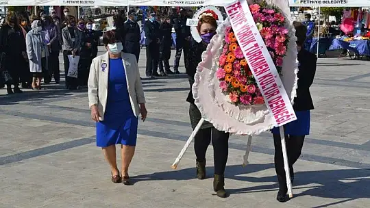 Kadınlar Günü Fethiye'de etkinliklerle kutlandı