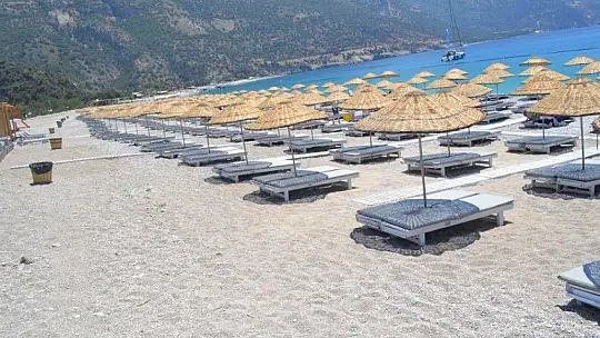 Ölüdeniz Kumburnu Plajı, beş yıldızlı plajları aratmıyor